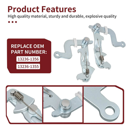 Left and Right Brake Lever Bracket for Kawasaki Mule 3020 2001-2003
