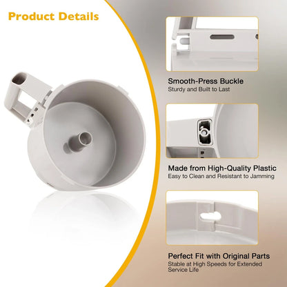 Replacement Cutter Bowl for Food Processor Robot Coupe R2 R2B (112204S)
