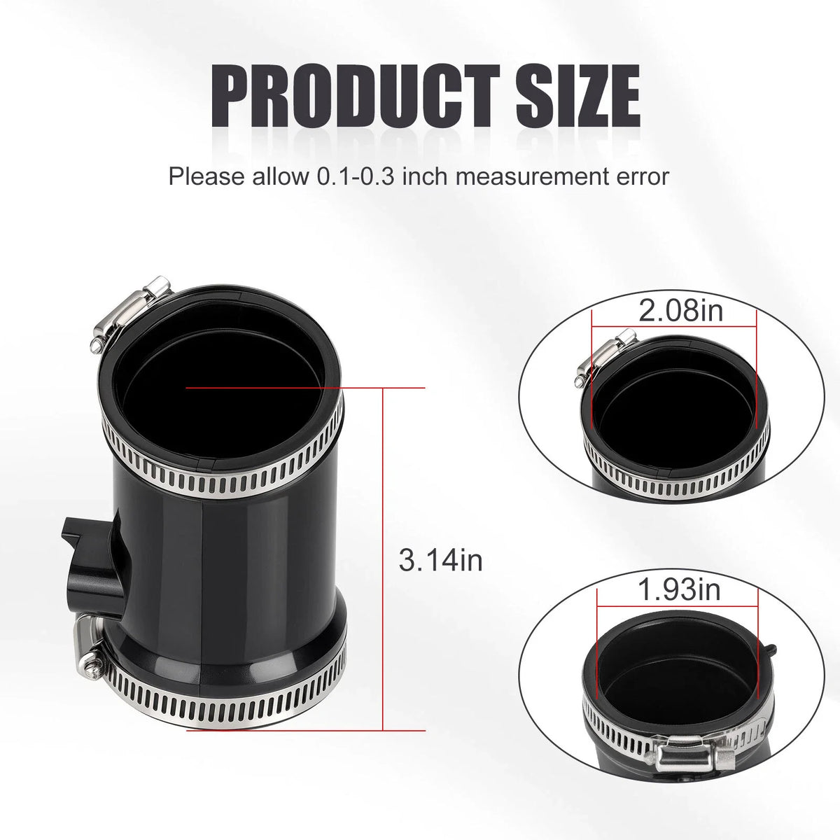 Air Cleaner Boot Joint for Yamaha Grizzly 450 4x4 YFM450 (2007–2014)