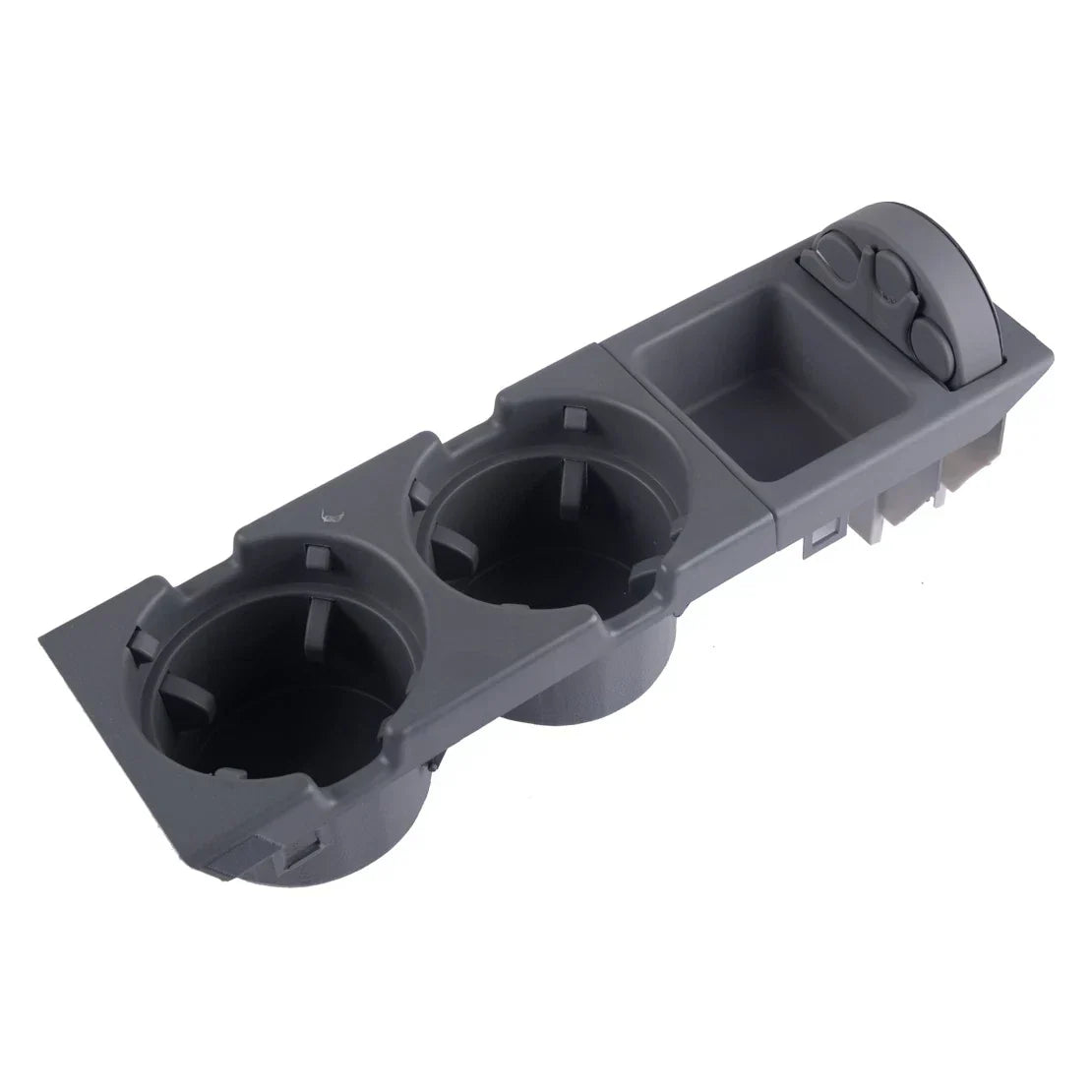 Cup Holder Coin Box Gray for BMW E46 Center Console 1999-2006