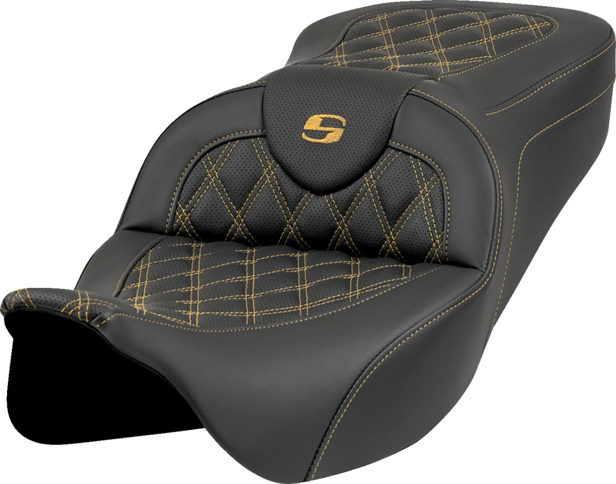 SADDLEMEN Roadsofa Seat for Harley FL (w/o Backrest)