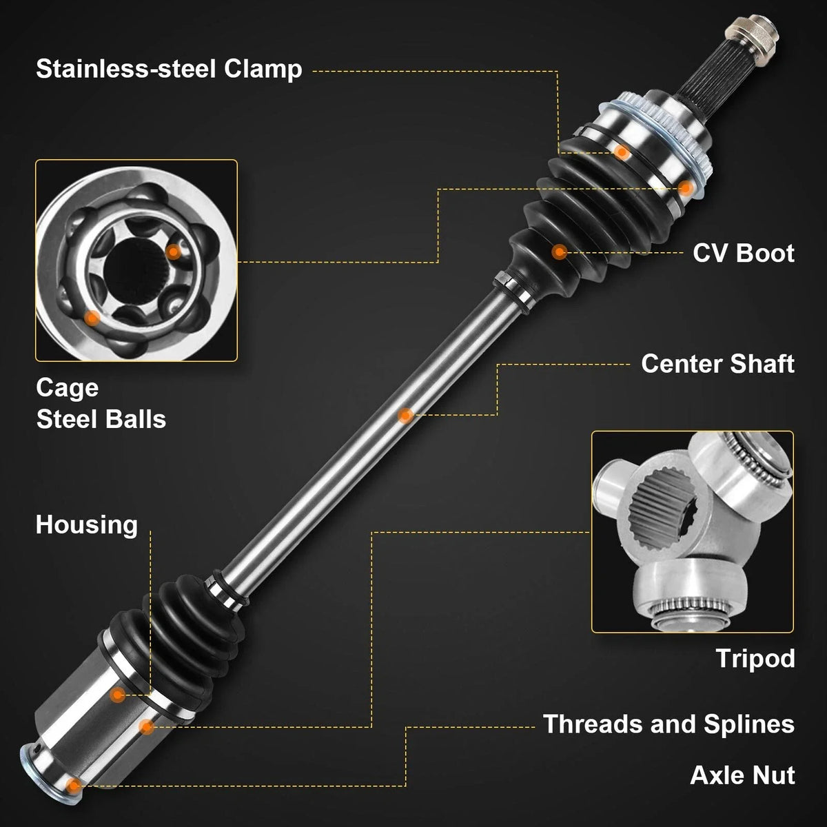 CV Axle for Kia Sephia (1994-2001)
