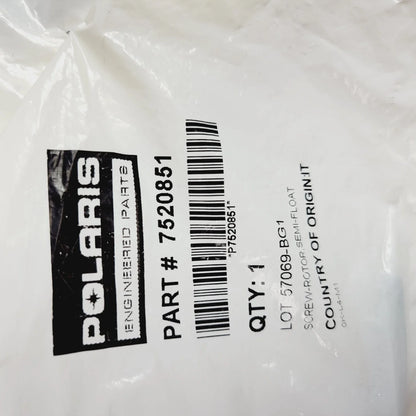 Screw-Rotor Semi-Float Part Number 7520851 for Polaris