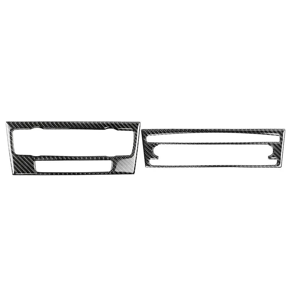 CD & AC Panel Trim Cover in Carbon Fiber for BMW 3 Series E90 E92 E93 2005-2012