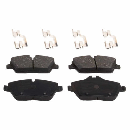 Complete Set of 4 NAO Brake Pads for Mini Cooper 2007–2015