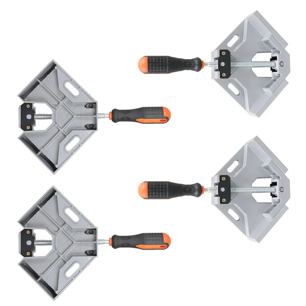 4X Corner Clamps for Woodworking DIY (90 Degree Right Angle)