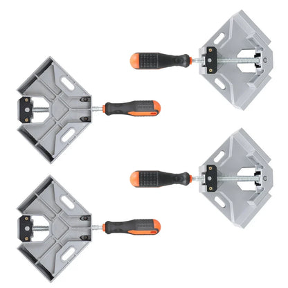 4X Corner Clamps for Woodworking DIY (90 Degree Right Angle)