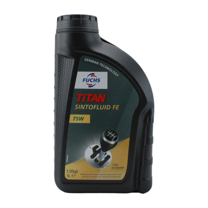 Fuchs TITAN SINTOFLUID FE SAE 75W Manual Transmission Fluid 1L - 2 Pack