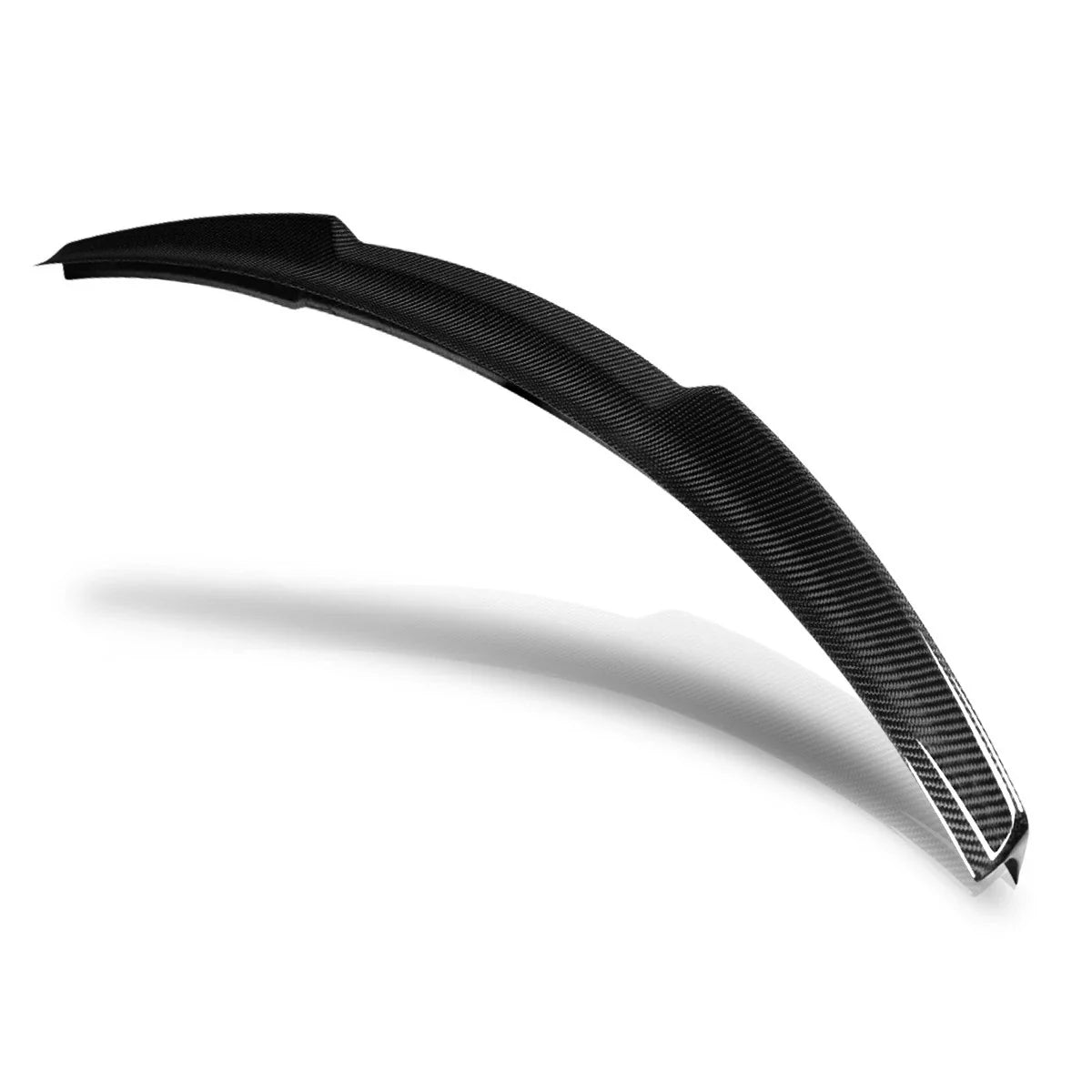 Carbon Fiber V-Style Rear Trunk Lid Spoiler for Audi A4 Quattro (2013–2016)