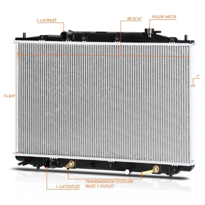 Aluminum OE Style Radiator for Honda Accord Crosstour/Acura RDX (2008–2018) DPI-2989