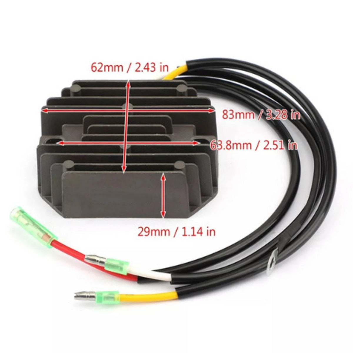 Rectifier for Mercury Mercruiser 10hp 15hp 20hp 4-Stroke Outboard (879147T62)