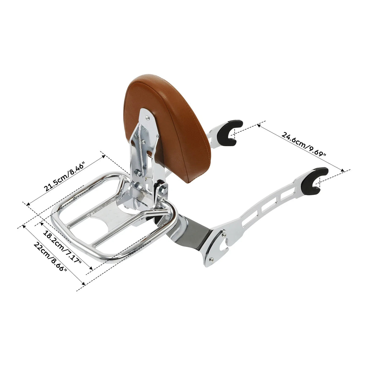 Backrest Sissy Bar Quick Release for Indian Scout 2015-2025