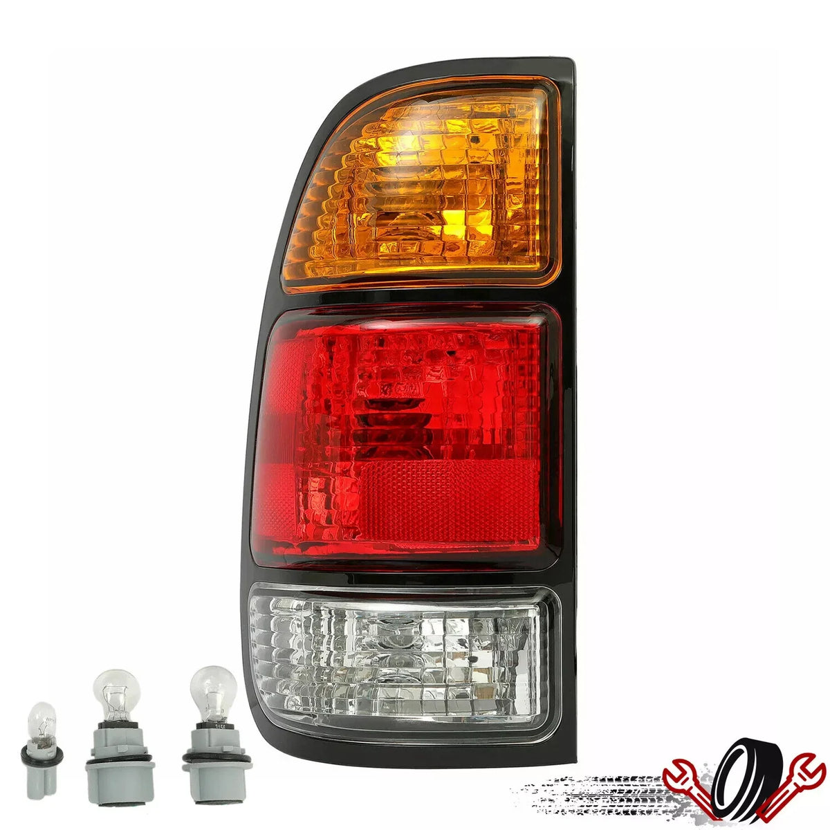 Left Tail Light Assembly for Toyota Tundra (2000–2006) with Bulbs & Wiring