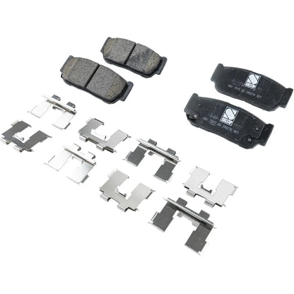 Disc Rotors and Brake Pads Kit for 2007-2009 Kia Sorento