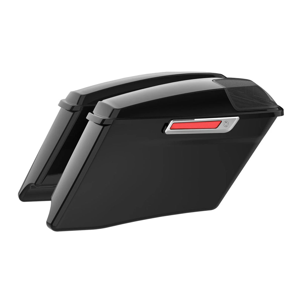 Hard Saddlebags 5X7" Speaker Lids for Harley Touring Electra Road Glide (2014–2024)