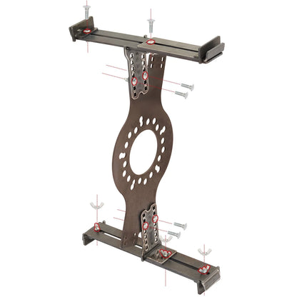 5-Lug Bolt Pattern Wheel Fitment Simulator Tool for Universal Use