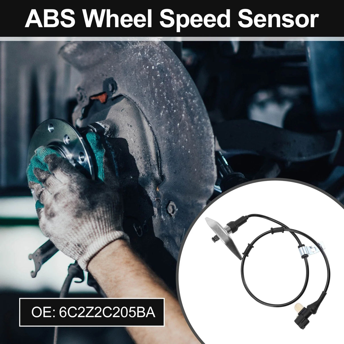 ABS Wheel Speed Sensor No.6C2Z2C205BA for Ford E-250 (2005–2007)