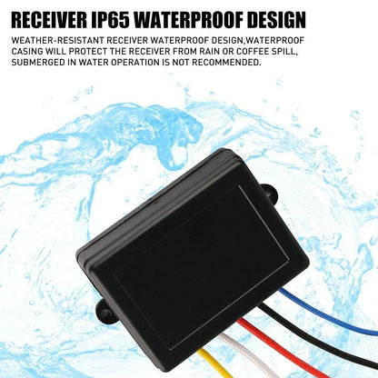 Remote Control Kit for Winch with 12V Receiver - Jeep ATV SUV UTV