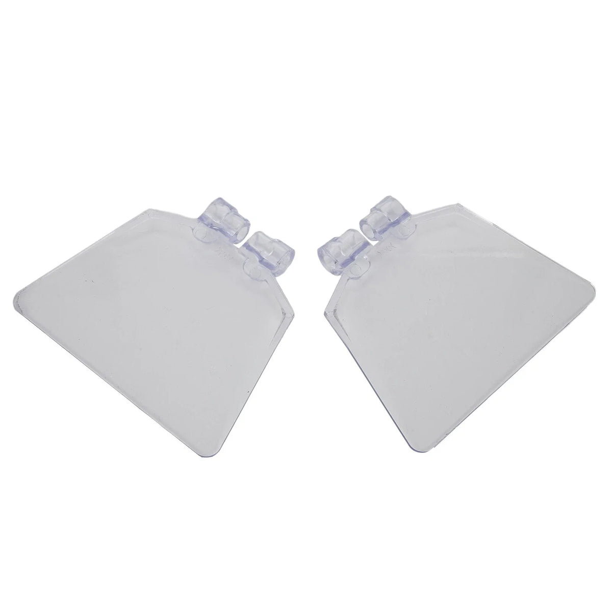 2X Replacement Transparent Eye Shields for Safety Standards