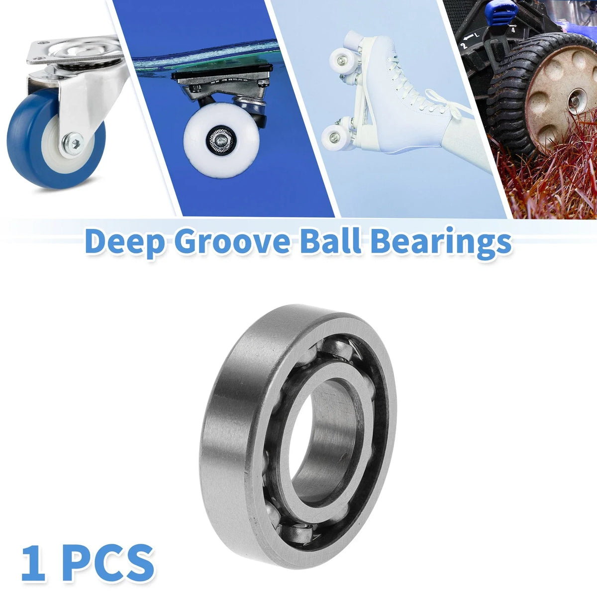 Deep Groove Ball Bearing 15x32x8mm for Various Models (16002)