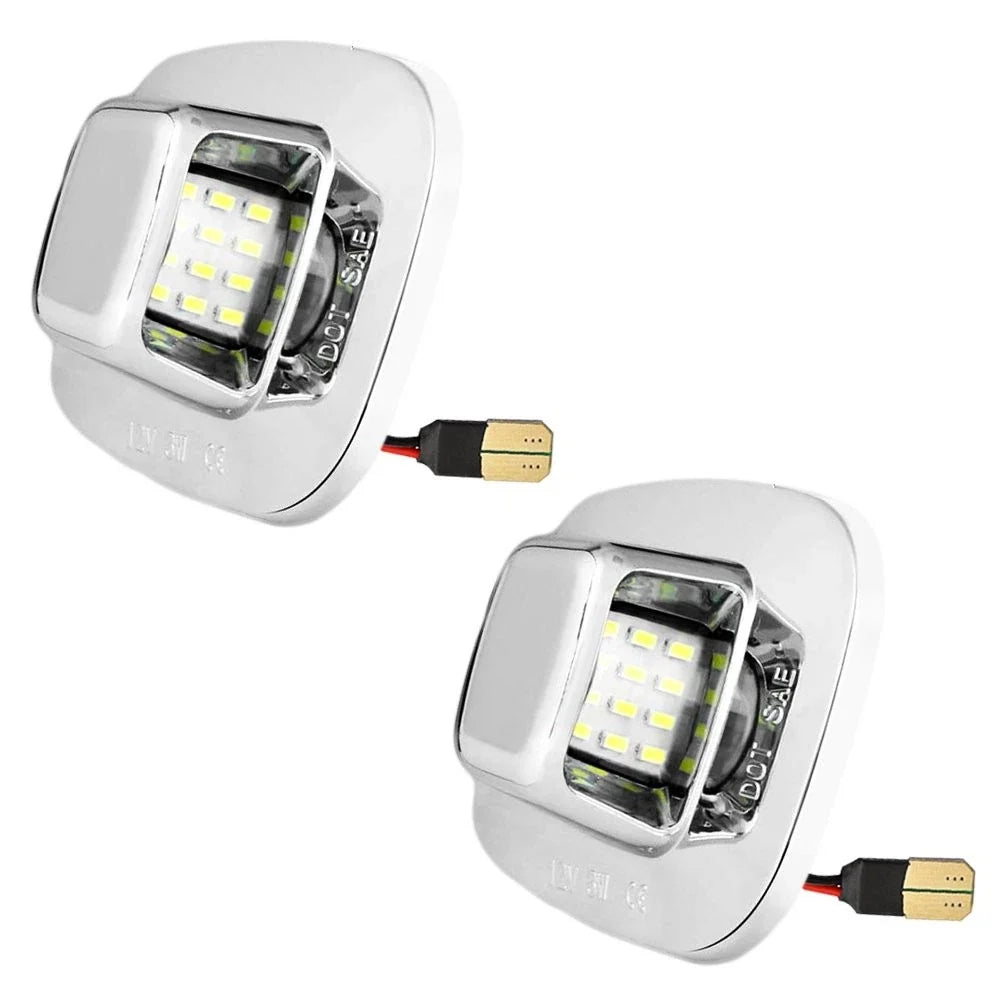 Bright White LED License Plate Light for Chevy C/K 1500 2500 (88-00)