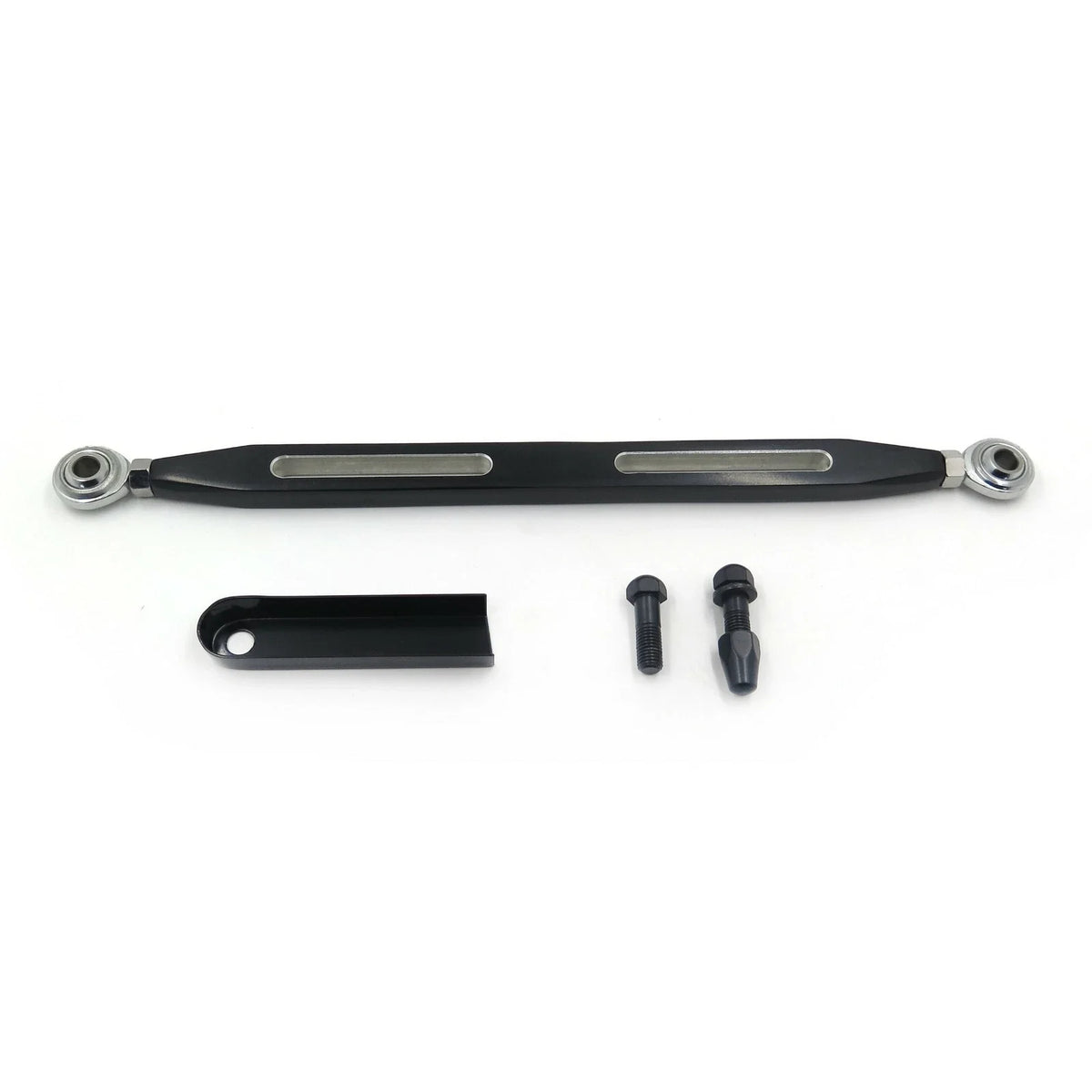 Black Slotted Flame Billet Shift Linkage for Harley Touring Road King (2014–2023)