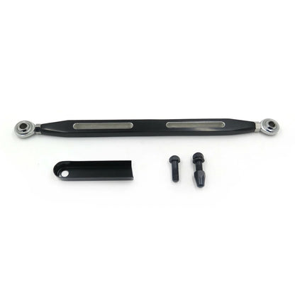Black Slotted Flame Billet Shift Linkage for Harley Touring Road King (2014–2023)