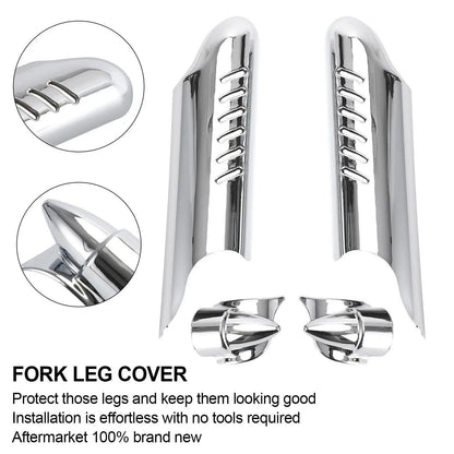 Shield Cover for Fork Lower Leg - Harley Electra Glide FLHT 2000-2015