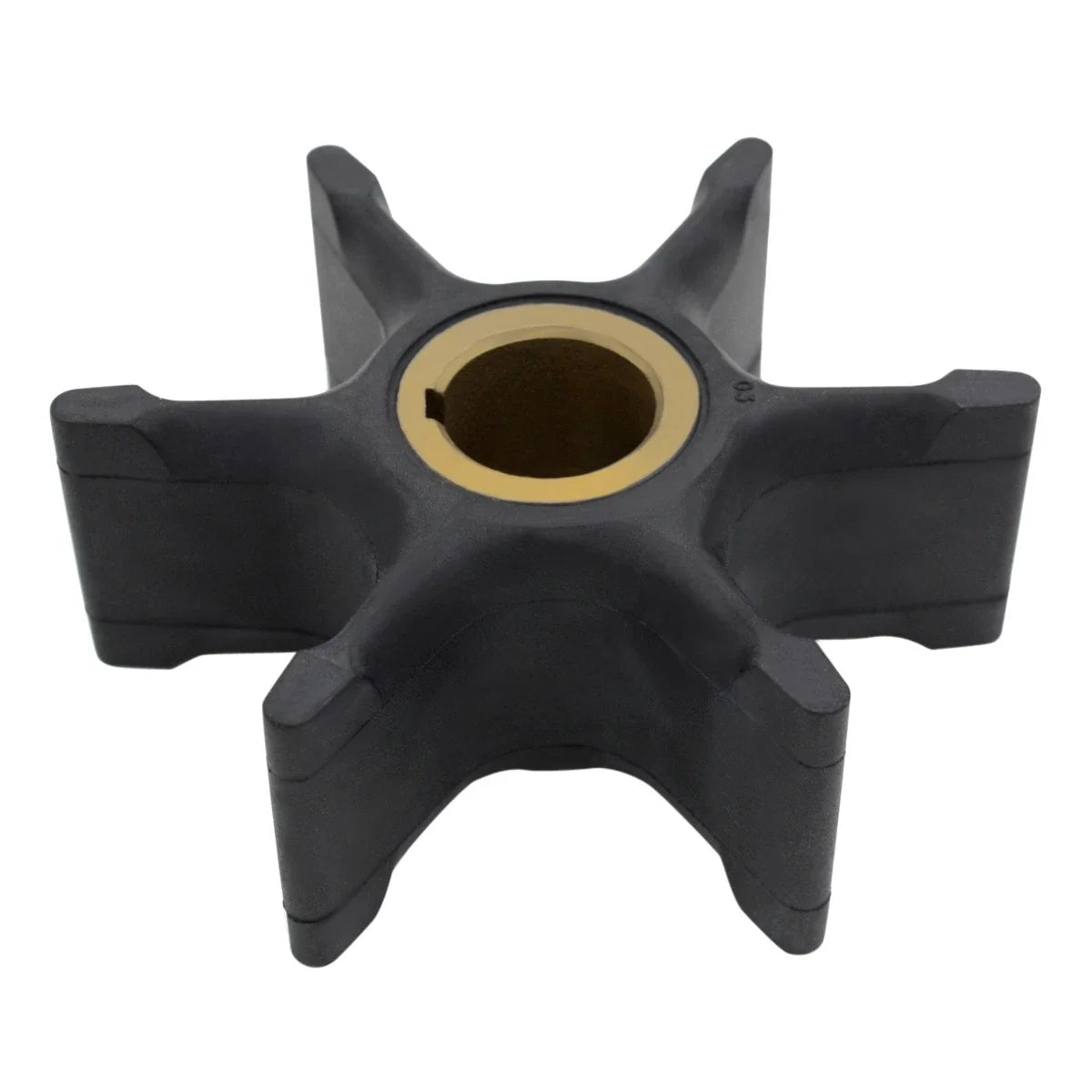 Outboard Water Pump Impeller & Key (1985-1995) for Evinrude Johnson