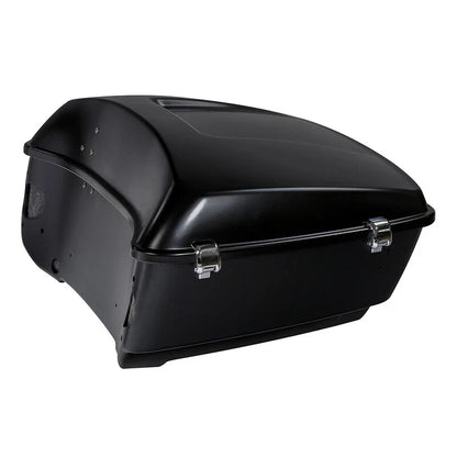 Trunk for Harley Touring Road King Street Glide (2014–2024) Black Denim