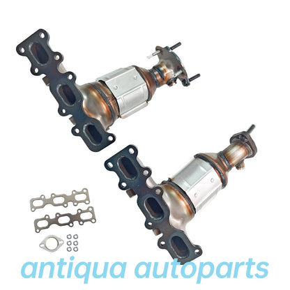Left and Right Catalytic Converter Set for 2013-2019 Taurus Explorer