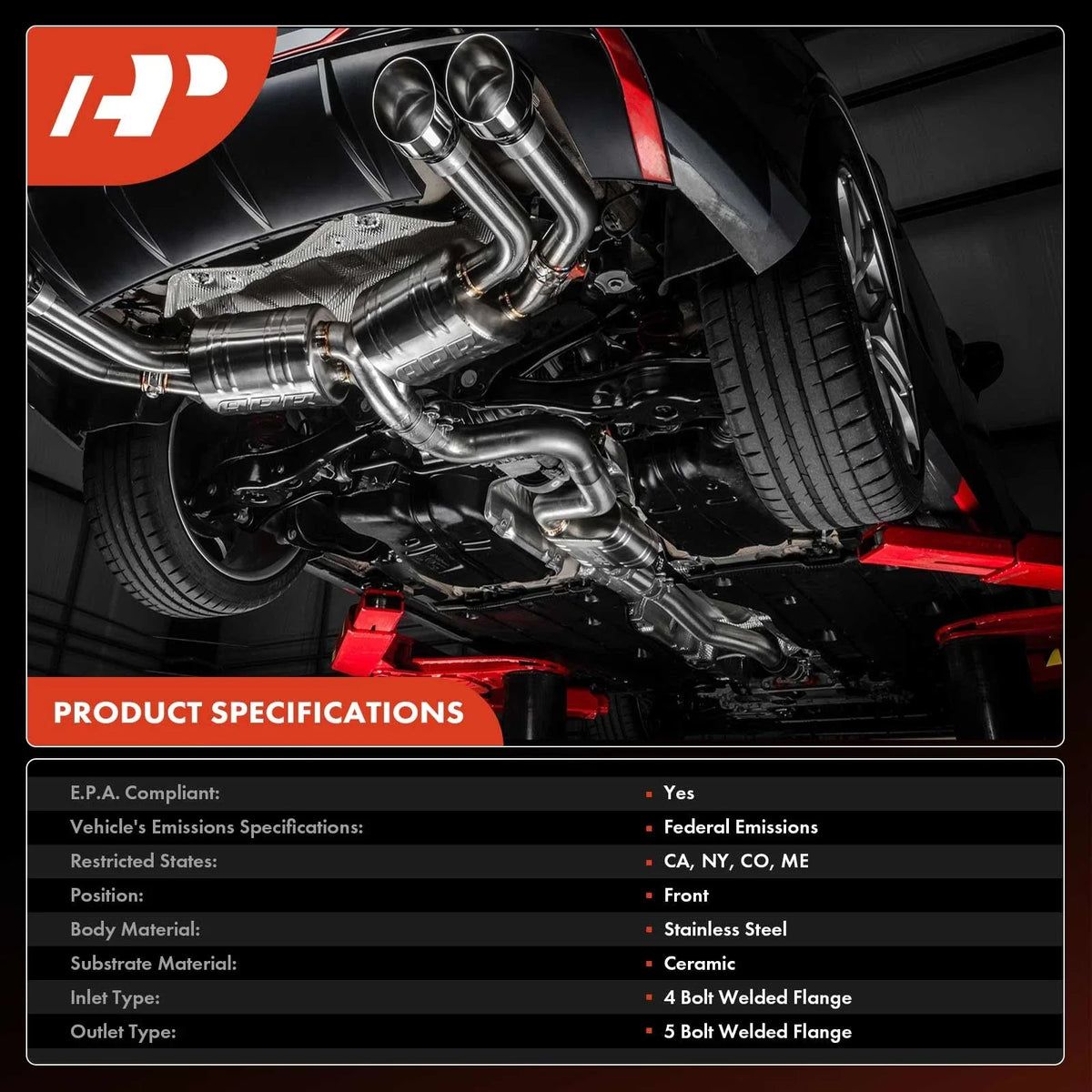 Catalytic Converter for Honda Accord 2018-2022 and Acura RDX 2019-2021