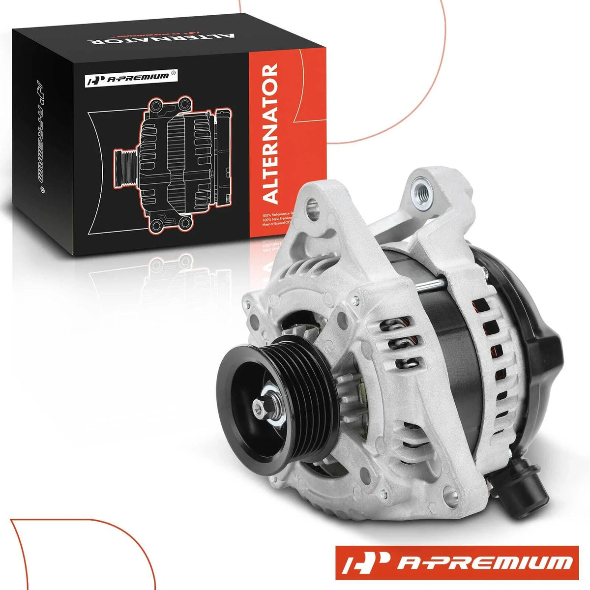 Alternator for Ford Mustang (2011–2014) V6 3.7L 150A 6-Groove