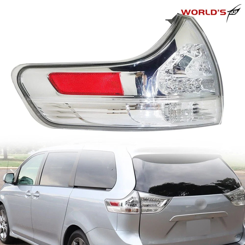 Driver Left Side Outer Tail Light for Toyota Sienna (2011–2015)