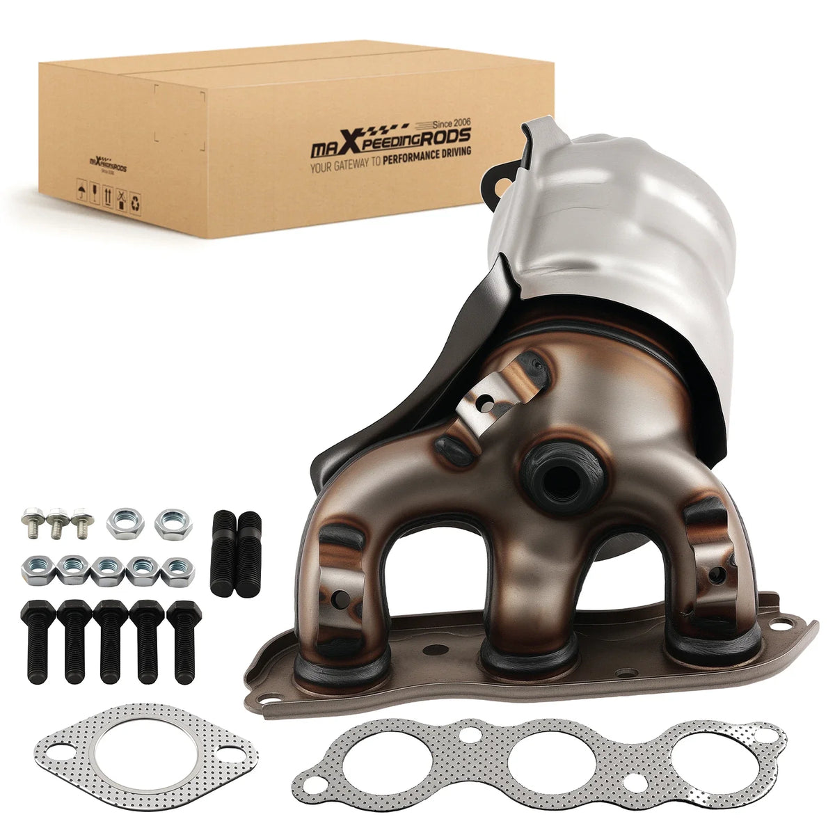 Catalytic Converter w/ Exhaust Manifold for Mitsubishi Outlander (2007–2013)