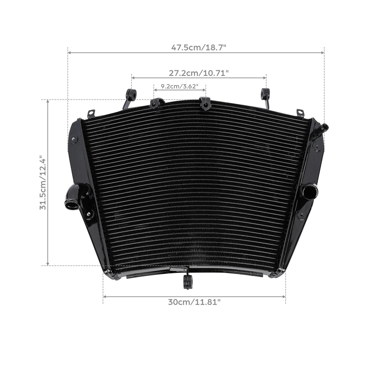 Engine Cooling Radiator Cooler for Honda CBR1000RR (2012-2016)