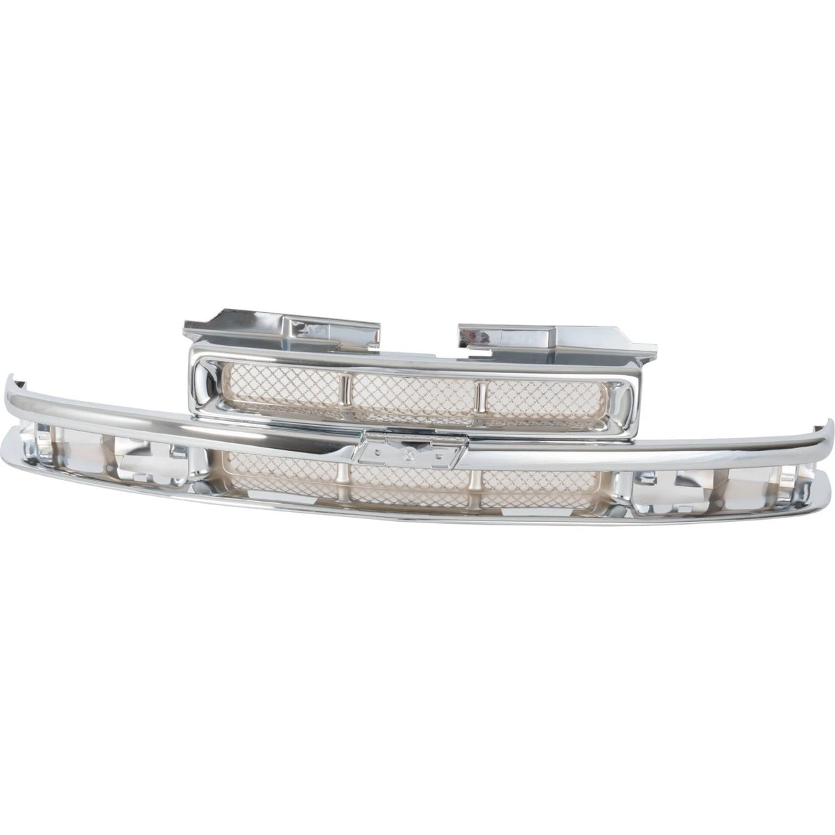 Grille for Chevrolet S10 Blazer (1998–2005) Chrome Plastic