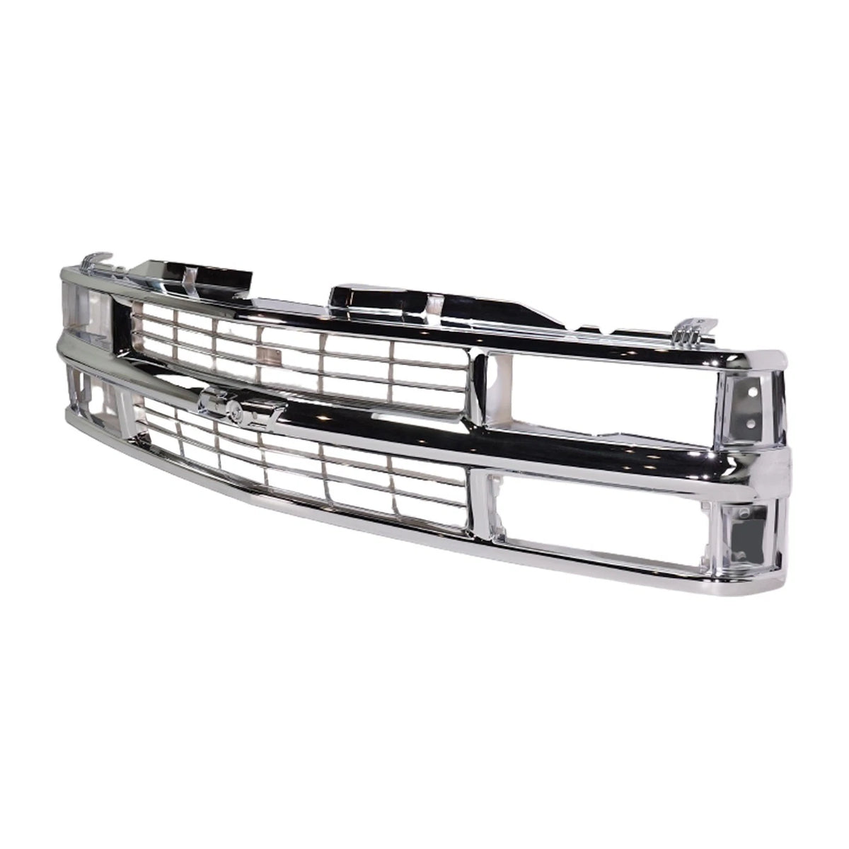 Grille Assembly Chrome for Chevrolet C1500 K1500 Tahoe (1994–1999)