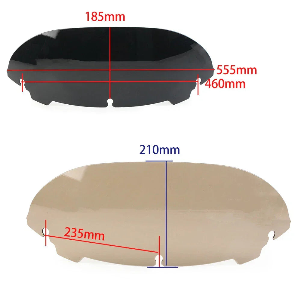 7-Inch Windshield for Electra Glide & Street Glide Harley Davidson (2014-2023)
