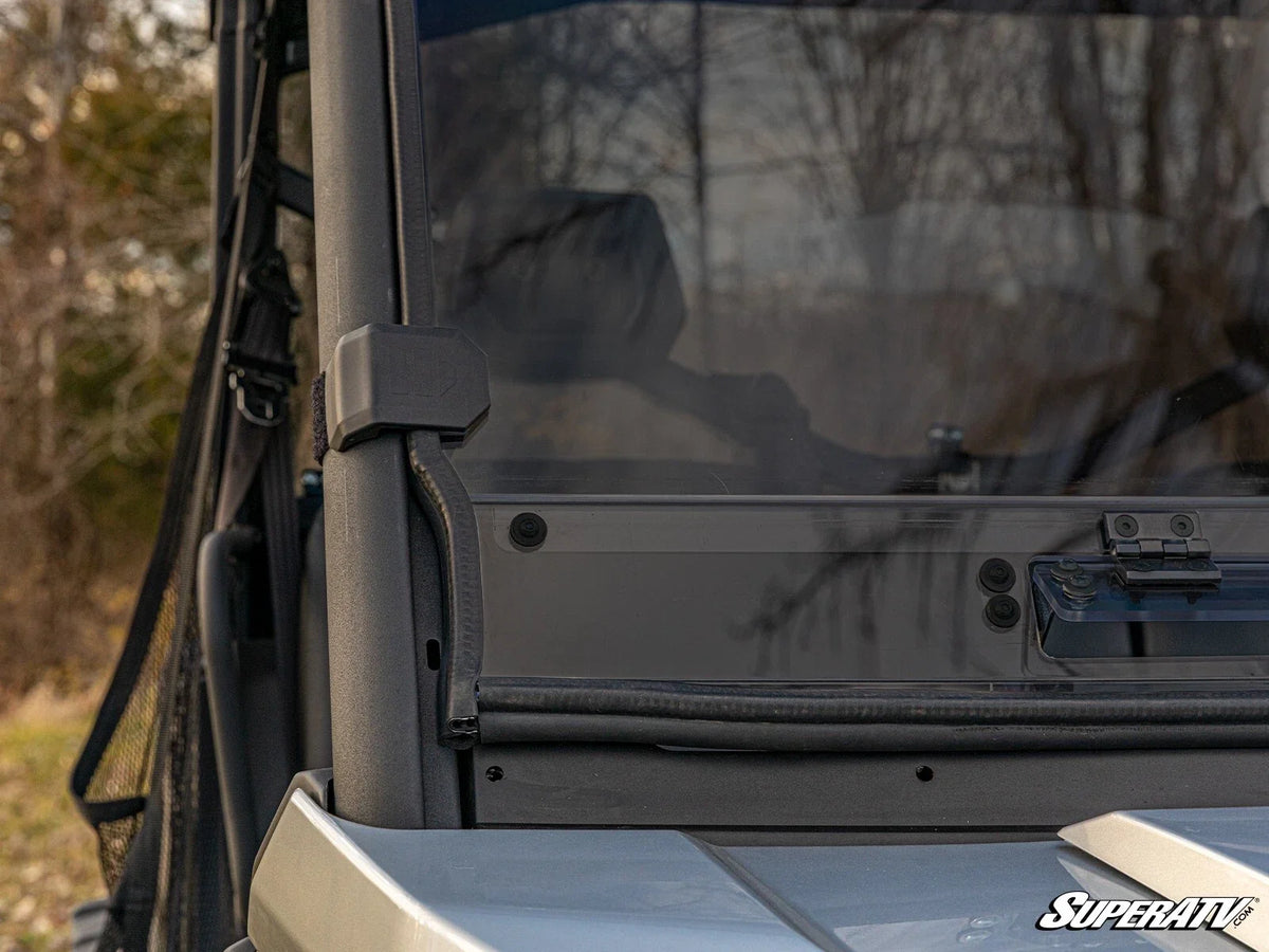 Scratch Resistant Windshield Flip Vent for 2016-2023 Can-Am Defender