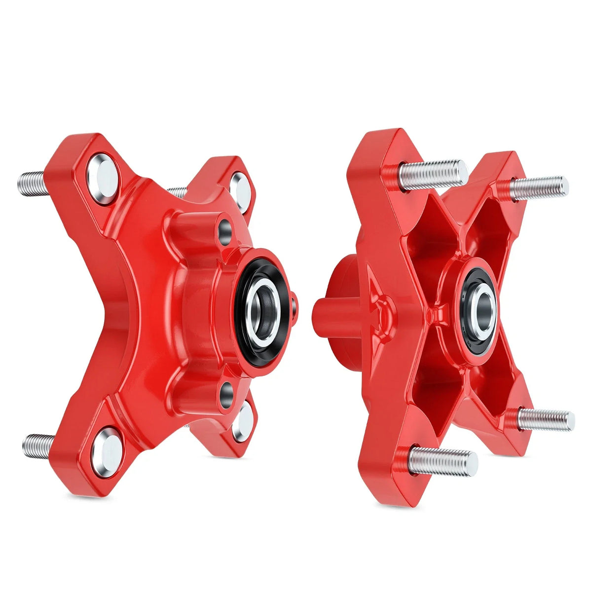 Set of 2 Front Red Hubs 44615-HN6-A20 for Honda TRX250X 2009-2020