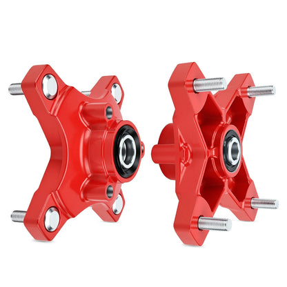 Set of 2 Front Red Hubs 44615-HN6-A20 for Honda TRX250X 2009-2020