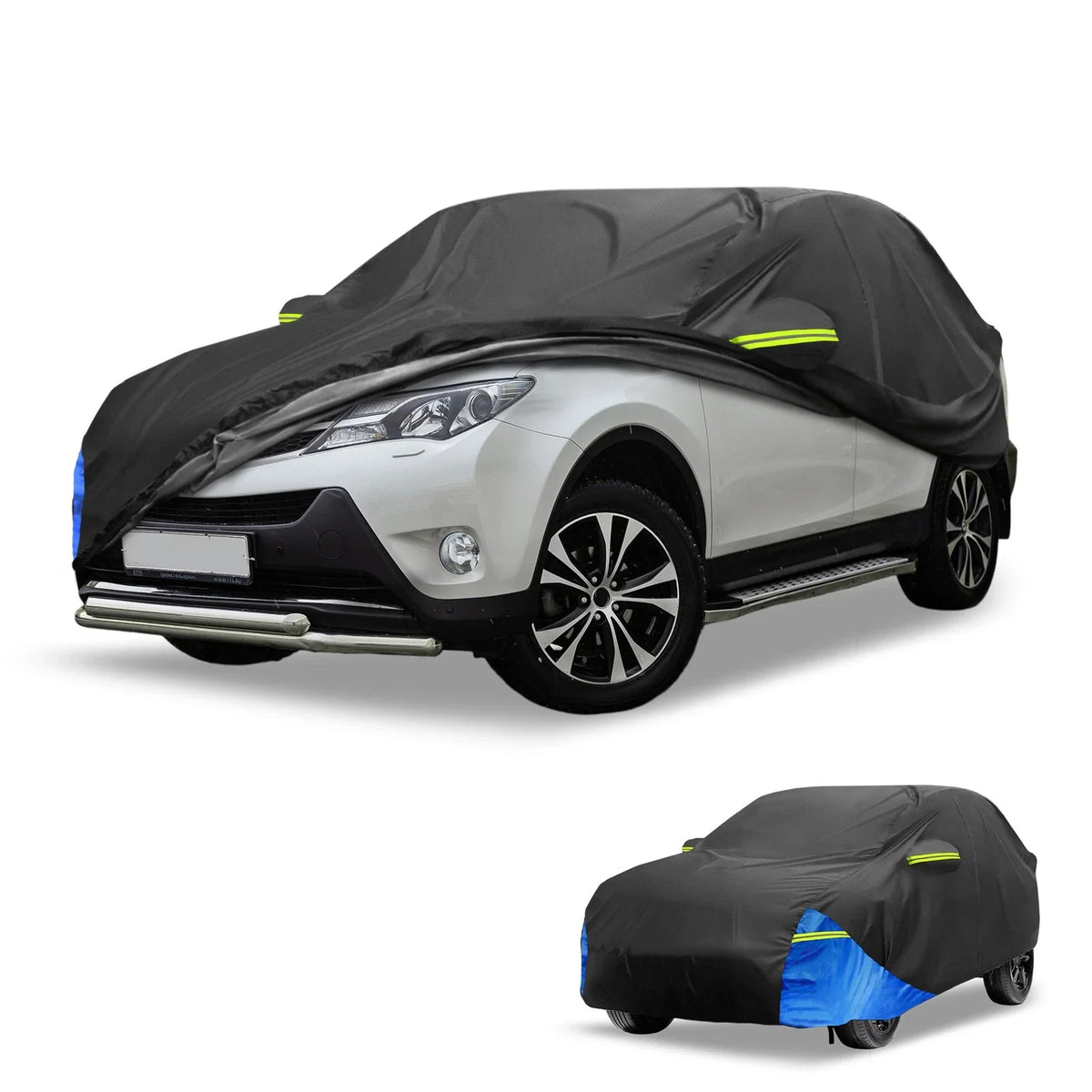 Waterproof Car Cover for Toyota RAV4 (210D Oxford Cloth, Black)