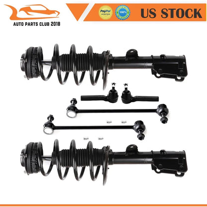 Front Strut Assemblies Sway Bar Tie Rod for Dodge Grand Caravan (2008–2018)