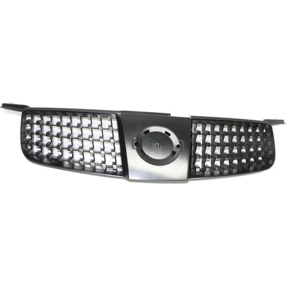 Grille for Nissan Sentra (2004–2006) Gray Plastic