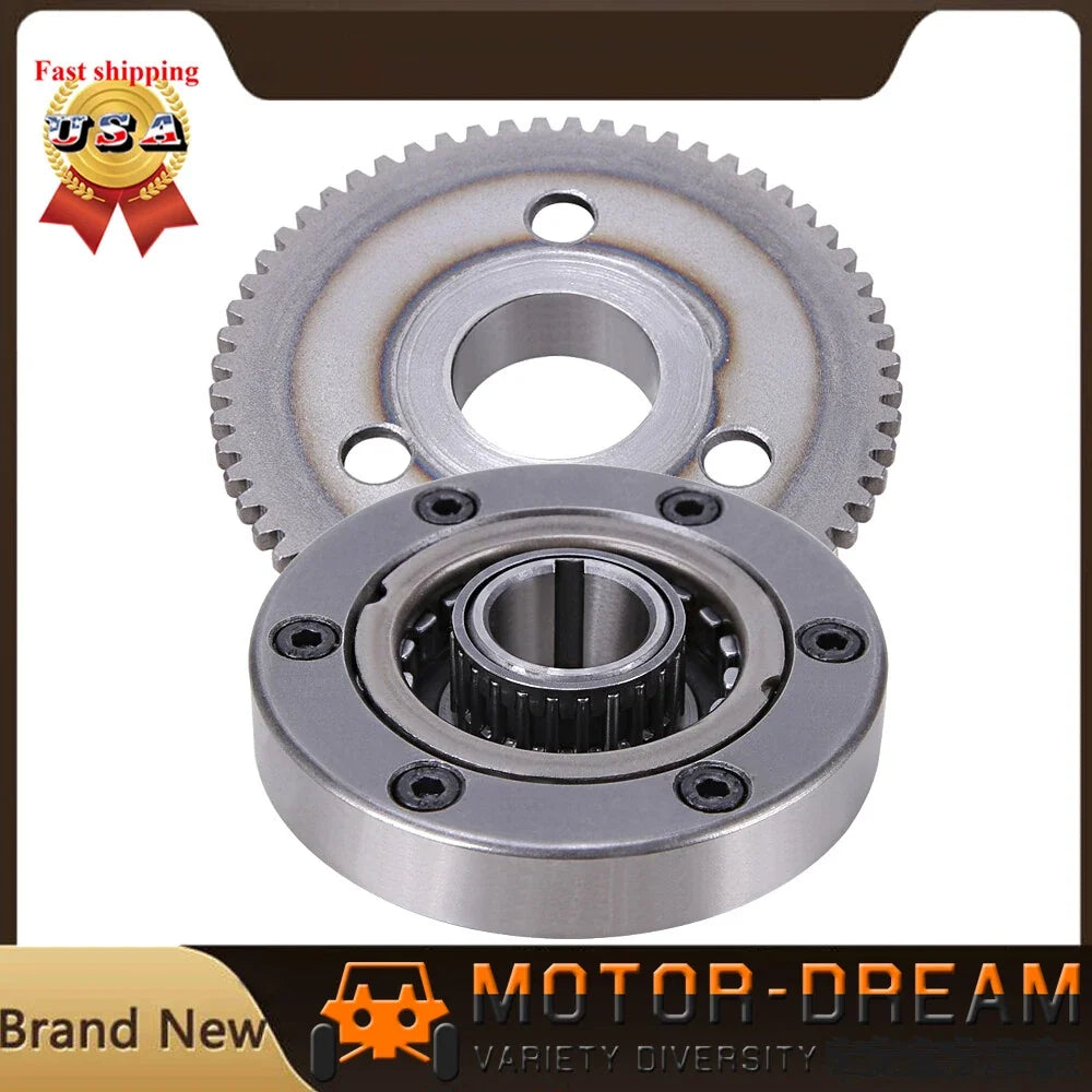GY6 150cc-232cc Performance Starter Clutch for Scooter ATV Kart (20 Sprag)