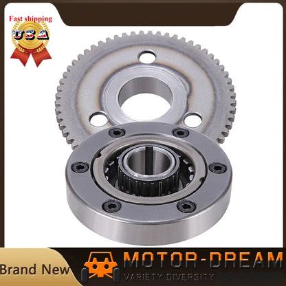 GY6 150cc-232cc Performance Starter Clutch for Scooter ATV Kart (20 Sprag)