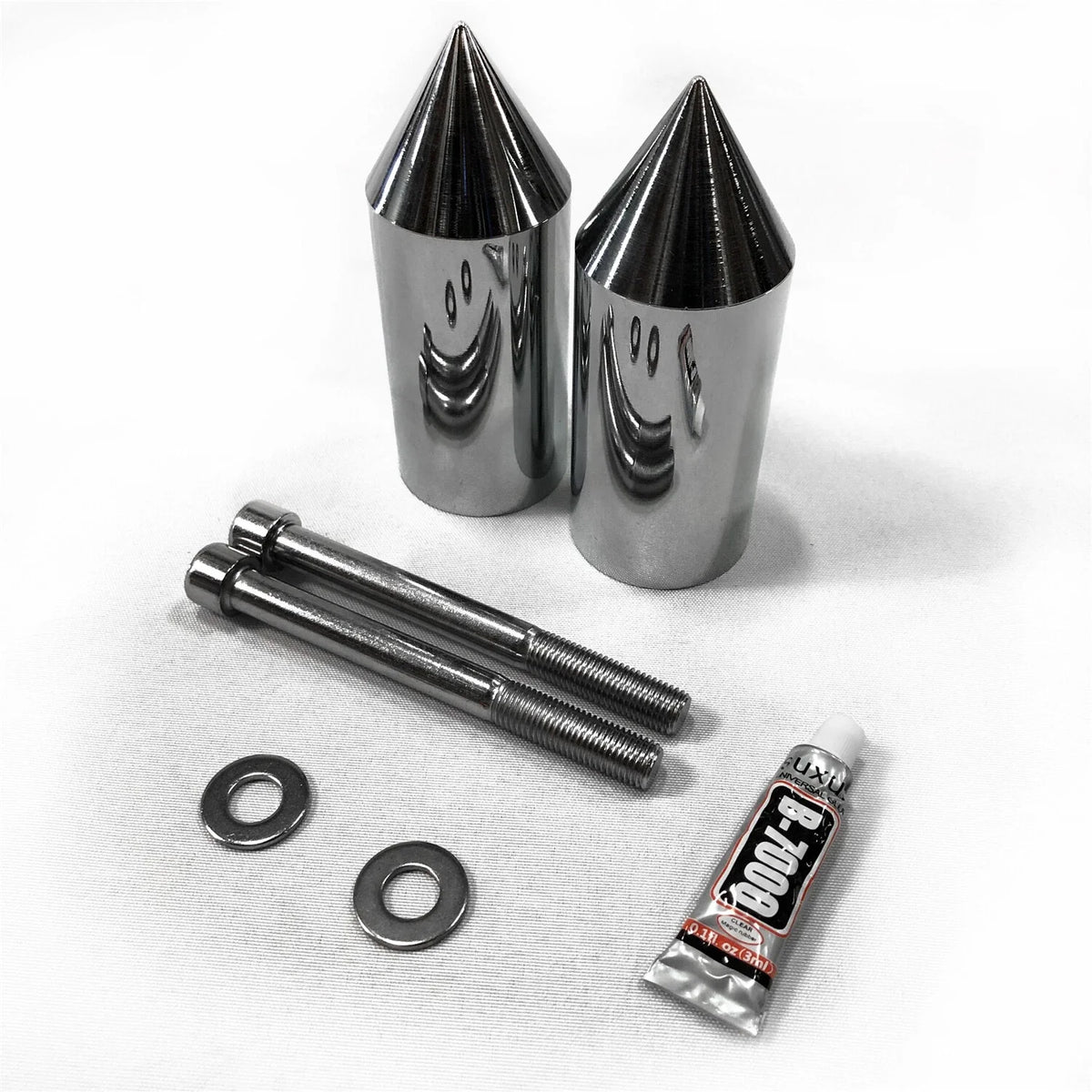 Chrome Frame Sliders for Honda CBR 600 (1991-1998)