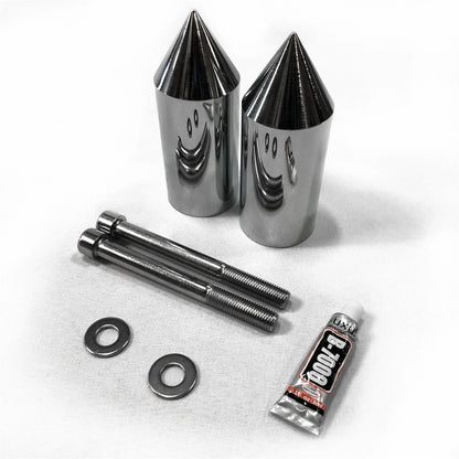 Chrome Frame Sliders for Honda CBR 600 (1991-1998)