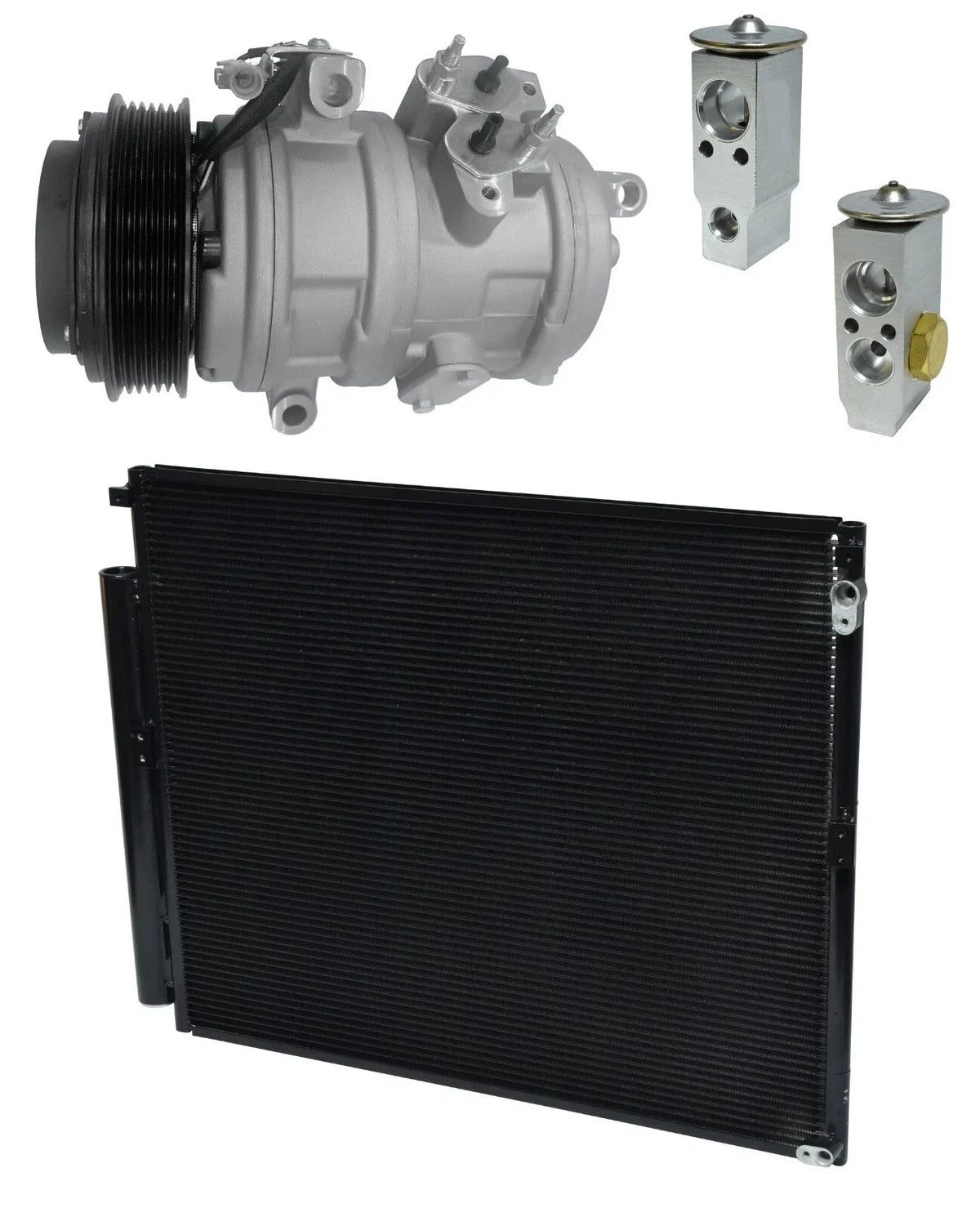 AC Compressor Kit With Condenser for Lexus GX470 4.7L (2005–2009)